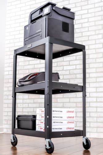 Robuster Beistellwagen für elektronische Geräte