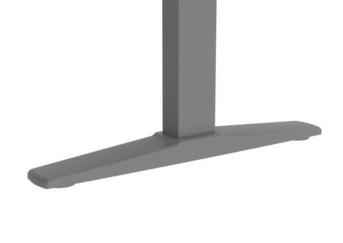 UDOBÄR Elektrisch höhenverstellbarer Schreibtisch mit T-Fußgestell