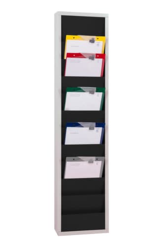 EICHNER Planungstafel mit Schienen, schwarz