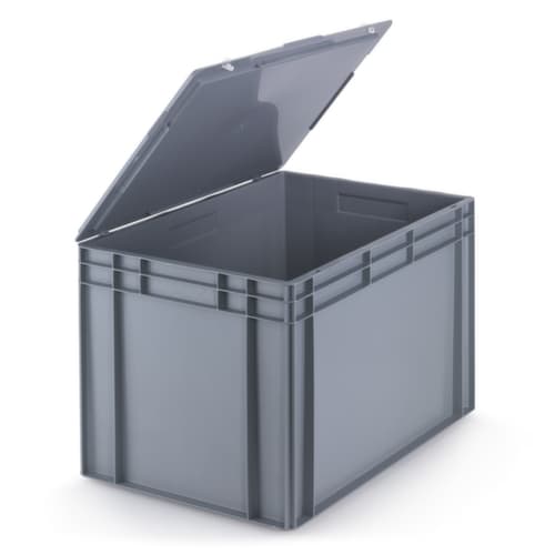 Euroboxen mit Deckel 600 x 400 x 400 mm