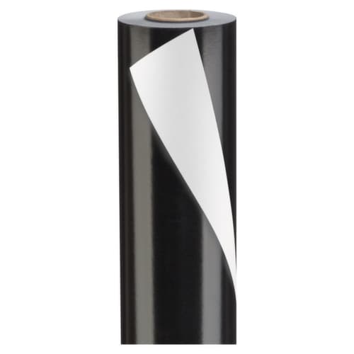 Lack-Geschenkpapier schwarz