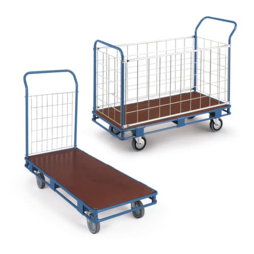 Magazinwagen mit 4 Gitterwänden 800 x 535 x 915 mm