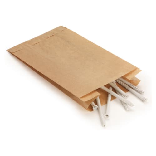 Papierbeutel Eco mit Seitenfalten 170 x 70 x 330 mm