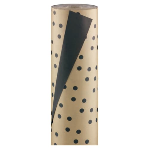 Recycling-Geschenkpapier - Motiv Punkte