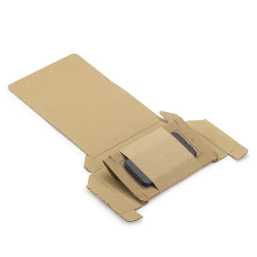 Smartphone Verpackung mit Innenfixierung