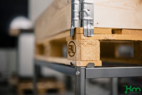 Kongamek Tischgestell für Paletten
