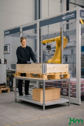 Kongamek Tischgestell für Paletten