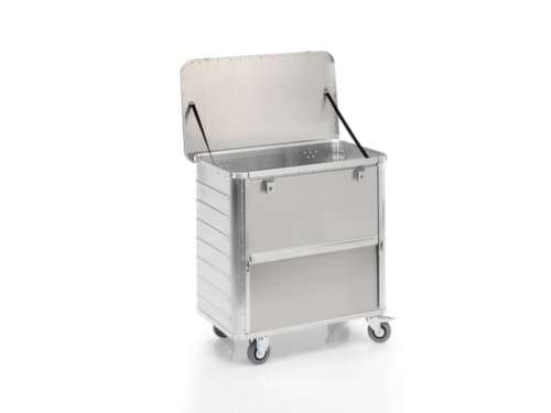 Gmöhling Alu-Kastenwagen mit Eingriffsöffnung, Inhalt 355 l