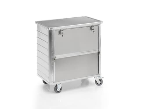 Gmöhling Alu-Kastenwagen mit Eingriffsöffnung, Inhalt 355 l