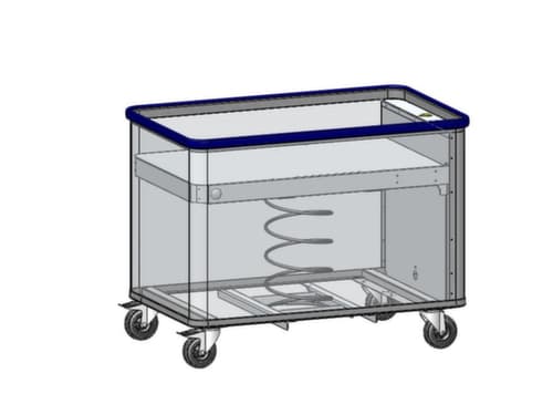 Gmöhling Alu-Kastenwagen G®-ERGO vario mit Federboden, Inhalt 380 l