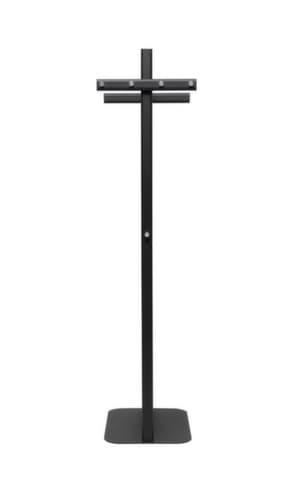 MAUL Garderobenständer MAULsalsa, mit 10/2 Haken, RAL9004 Signalschwarz