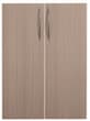 Doppel-Flügeltür Terra Nova für Büroregal, Höhe x Breite 1140 x 800 mm