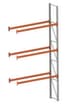 META Palettenregal MULTIPAL für 8 Paletten, 2785 mm breit, 4 Lagerebenen