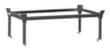 fetra Aufsatzrahmen GREY EDITION für Paletten-Fahrgestell, Ladefläche 1210 x 810 mm, Höhe 370 mm