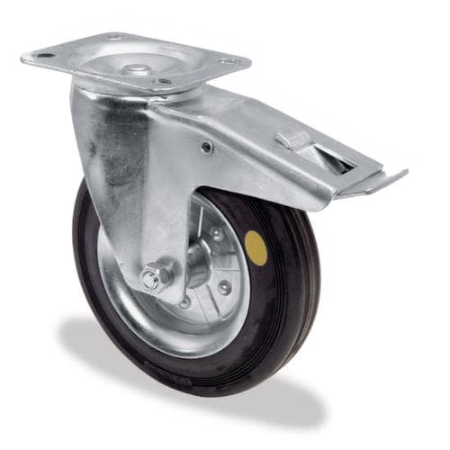BS-ROLLEN Antistatisches Vollgummi-Rad