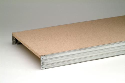 regalwerk Spanplatten-Steckregal mit Böden, Höhe x Breite x Tiefe 2500 x 1341 x 326 mm, 6 Böden