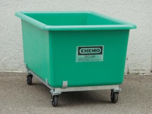 Cemo Fahrgestell für GFK-Großbehälter, für 400 l Behälter, Stahl mit korrosionsschützender Zinkbeschichtung