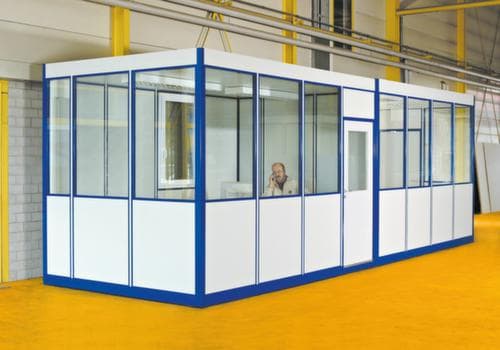 MDS Raumsysteme Standardboden für Hallenbüro, Breite x Tiefe 6100 x 2100 mm