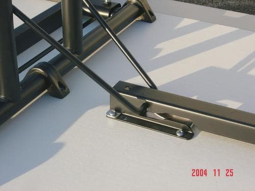 Kombinierbarer Klapptisch, Breite x Tiefe 1400 x 700 mm, Platte Kirschbaum