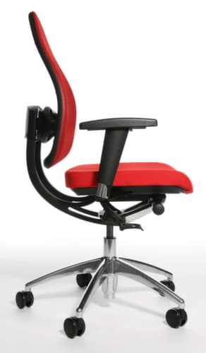 Topstar Bürodrehstuhl Open Base + Art OPEN BASE 10 mit Body-Balance-Tec®-Gelenk, Netzrückenlehne, rot