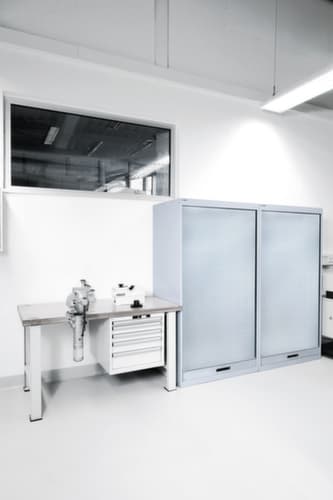 LISTA Schwerlast-Rollladenschrank, Höhe x Breite x Tiefe 1950 x 1100 x 641 mm
