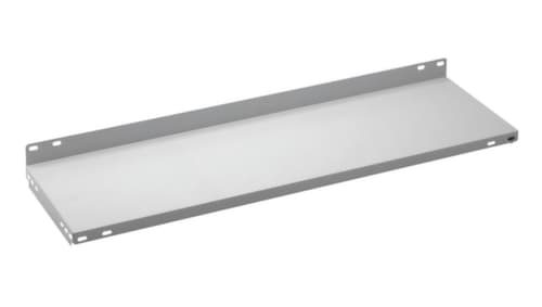 hofe Akten-Steckregal, 5 Böden, RAL3000 Feuerrot / RAL9006 Weißaluminium