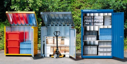 Säbu Magazinbox mit hochklappbarem Dach