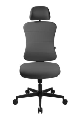 Topstar Bürodrehstuhl Art Comfort mit Kopfstütze, anthrazit