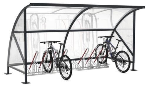WSM Rundbogen-Fahrradüberdachung