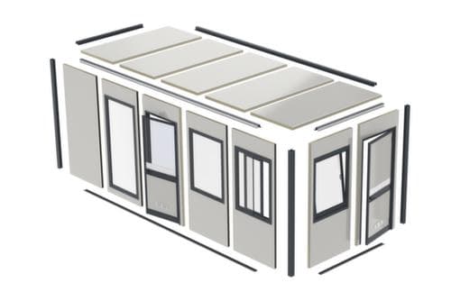 Wand mit Dreh-/Kippfenster SmartUnit für Selbstbauraum