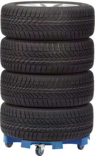 fetra Reifenroller TYRE TROLLEY, Ø 630 mm, für 8 x Reifen/4 x Kompletträder