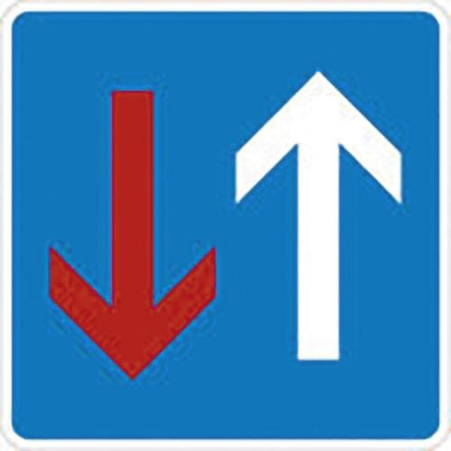 Verkehrsschild SafetyMarking® Vorrang vor dem Gegenverkehr gemäß StVO