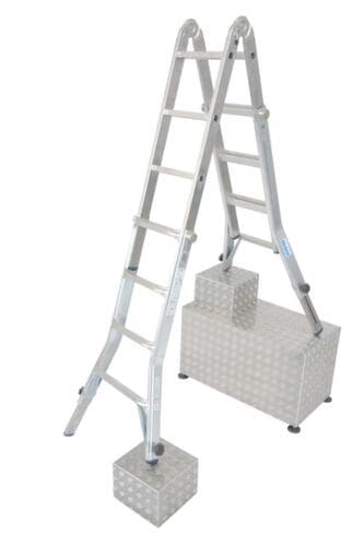 Krause Vierteilige Mehrzweck-Teleskopleiter STABILO® Professional