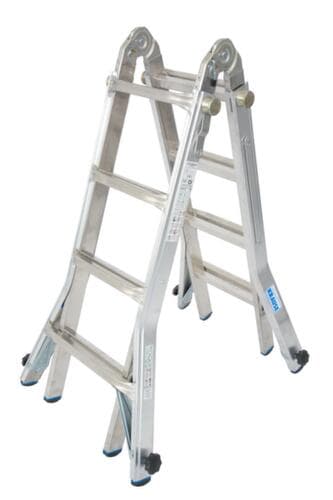 Krause Vierteilige Mehrzweck-Teleskopleiter STABILO® Professional