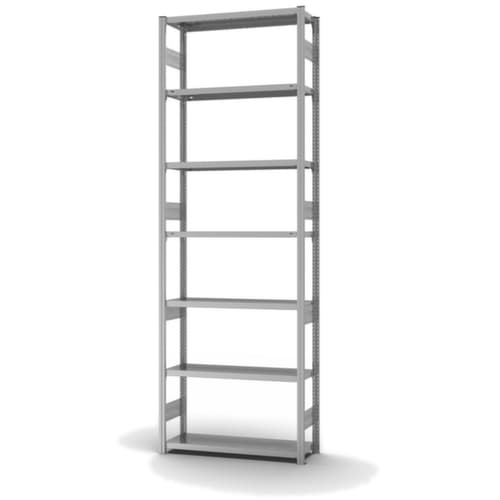 hofe Traversenregal in schwerer Bauart, Höhe x Breite x Tiefe 3000 x 1060 x 335 mm, 7 Böden