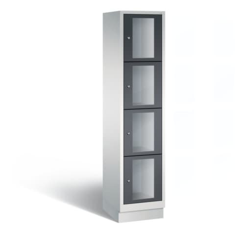 C+P Schließfachschrank Classic, 4 Fächer