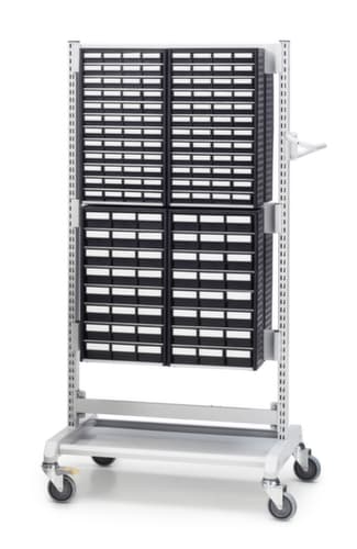 Treston ESD-Magazinwagen für Kleinteilemagazine