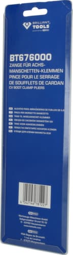 Brilliant Tools Achsmanschetten-Klemm-Zange