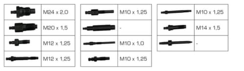 Brilliant Tools Kompressionstester-Satz für Diesel Motoren