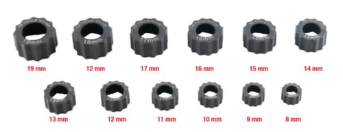KS Tools Spezial-Muttern-Ausdreher-Satz