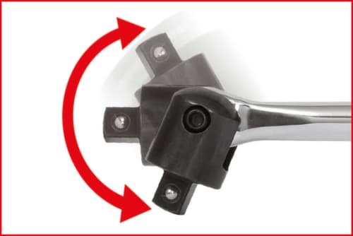 KS Tools 3/4" CHROMEplus Gelenk-Steckgriff