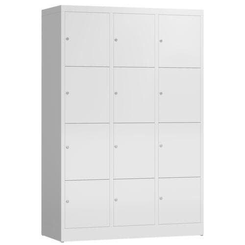 Schließfachschrank ClassiX, 12 Fächer