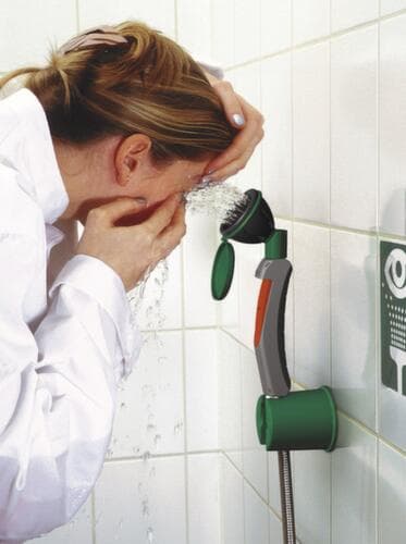 B-Safety Augendusche, 2 abgewinkelte Duschköpfe