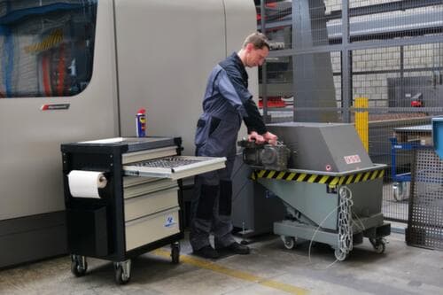 Thurmetall Werkstattwagen Workman Workshop Trolley Pro mit 6 Schubladen, 6 Schublade(n)