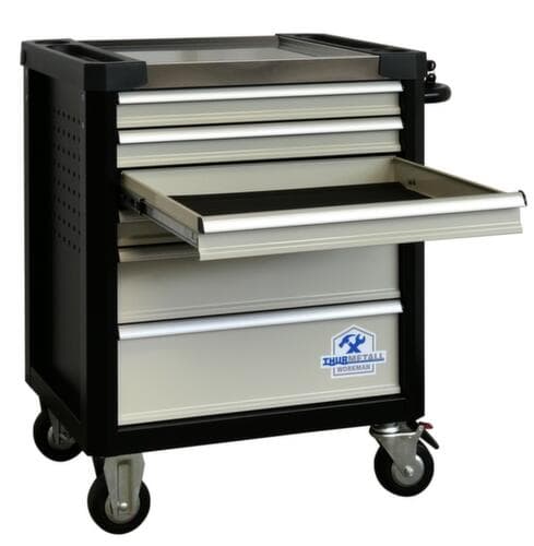 Thurmetall Werkstattwagen Workman Workshop Trolley Pro mit 6 Schubladen, 6 Schublade(n)