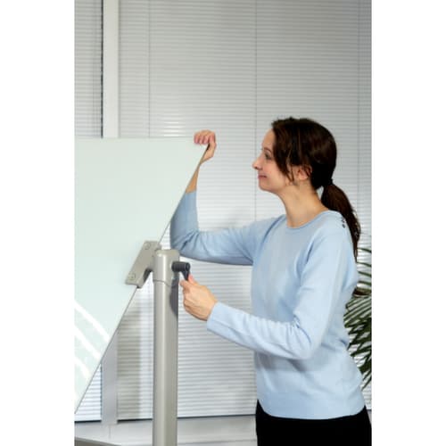 nobo Mobiles Whiteboard, Höhe x Breite 1360 x 1800 mm
