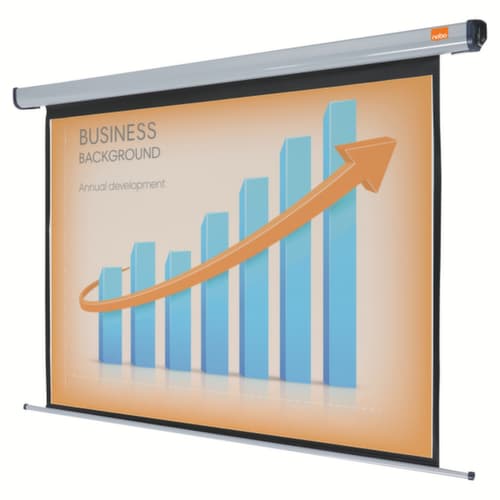 nobo Elektrische Rolloleinwand