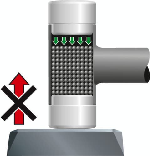 GEDORE 248 ST-60 Rückschlagfreier Schonhammer Ø 60 mm