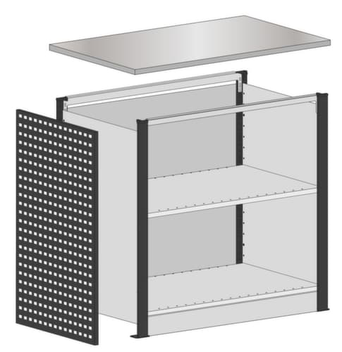 SCHULTE Theken-Set MULTIplus in Modulbauweise