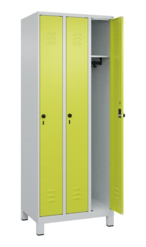 C+P Spind Classic Plus mit 3 Abteilen, Abteilbreite 250 mm